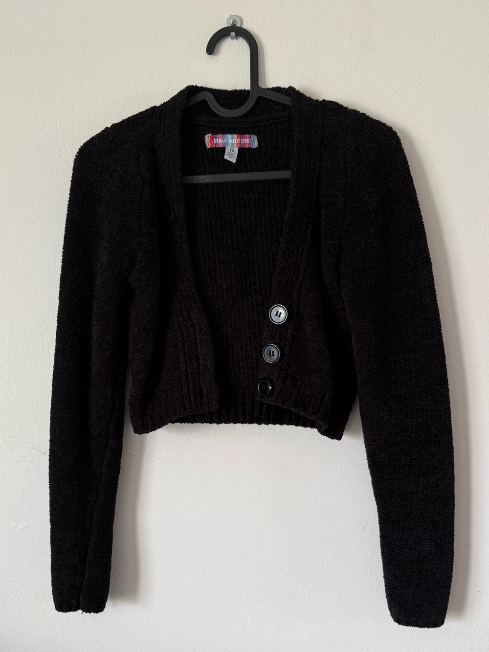 Urban Outfitters Cropped Chenille Cardigan
